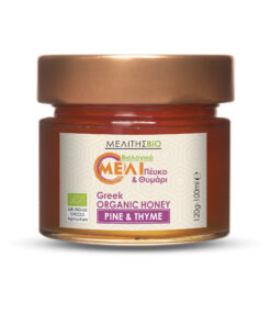 GREEK ORGANIC HONEY ''MELITIS'' THYME-PINE 120GR