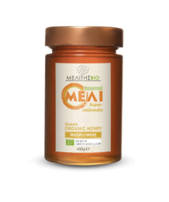 GREEK ORGANIC HONEY ''MELITIS'' WILDFLOWERS 450GR