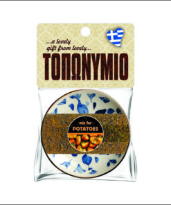 LS101 - METALLIC BOWL + POTATO MIX